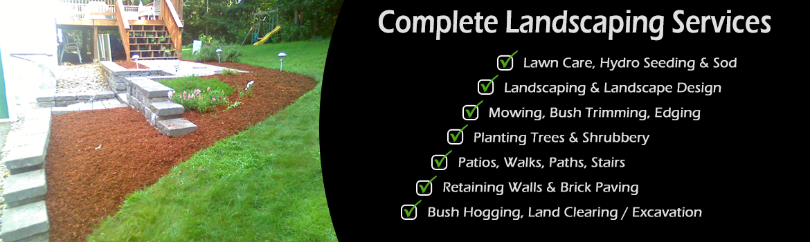 Salem, Windham, Pelham NH MA Complete Landscaping Services